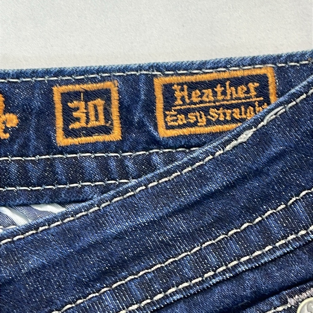 ROCK REVIVAL SIZE 30 , SEE MEASUREMENTS, Classic Blue Denim Women's Jeans - Picture 6 of 12